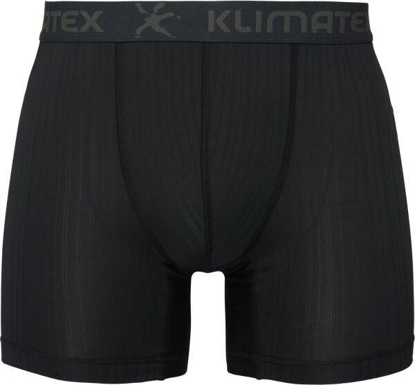 Pánské funkční trenky KLIMATEX Rune mid Silktouch černé Velikost: M