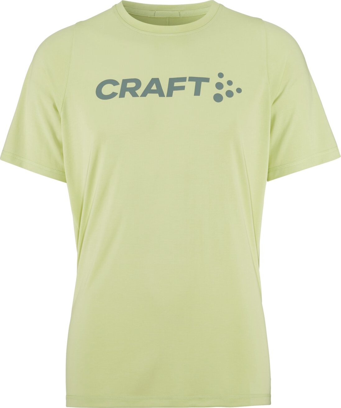 Pánské sportovní triko CRAFT CORE Essence Bi-blend - žlutá Velikost: M
