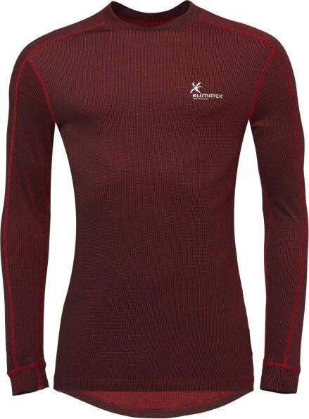 Pánské funkční triko KLIMATEX Arvid Klimafeel vínové Velikost: XXL