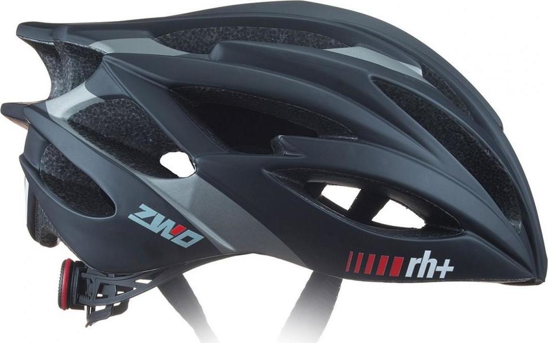 Cyklistická helma RH+ ZW0, matt black/matt dark silver Velikost: 54/58 cm