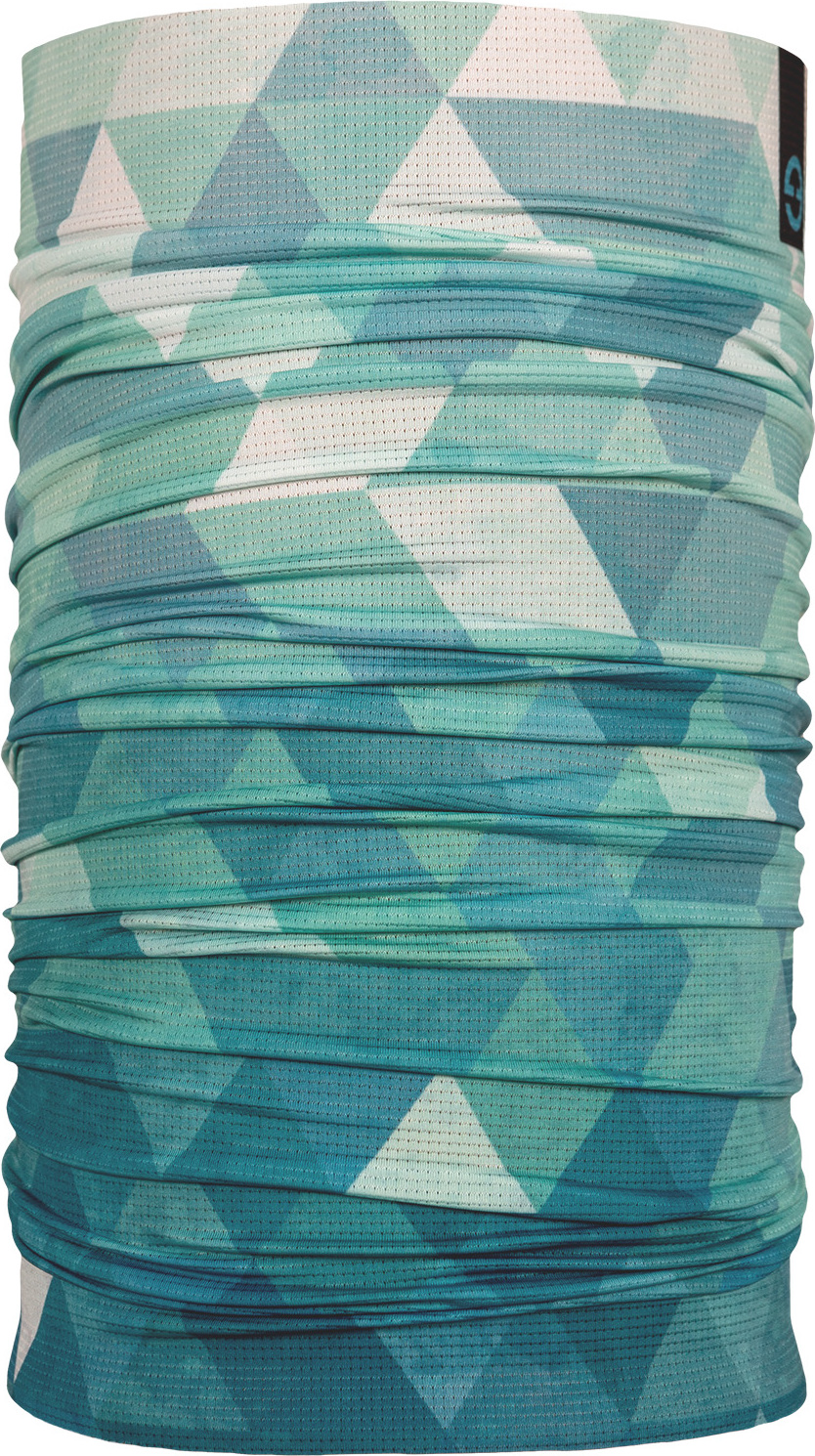 Multifunkční šátek ELEVEN Efez Tripeak Teal Velikost: UNI