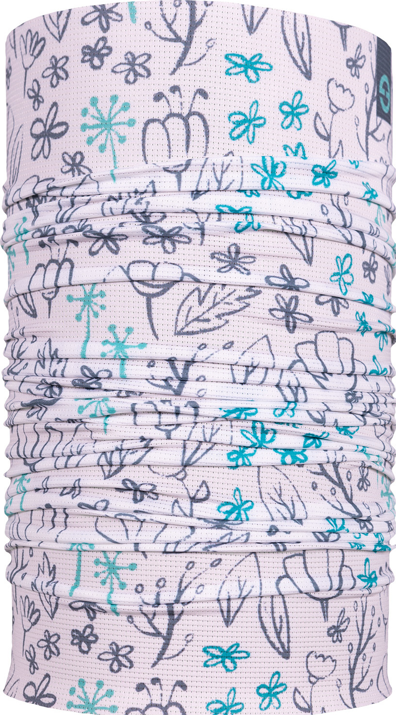 Multifunkční šátek ELEVEN Efez Floral White Velikost: UNI