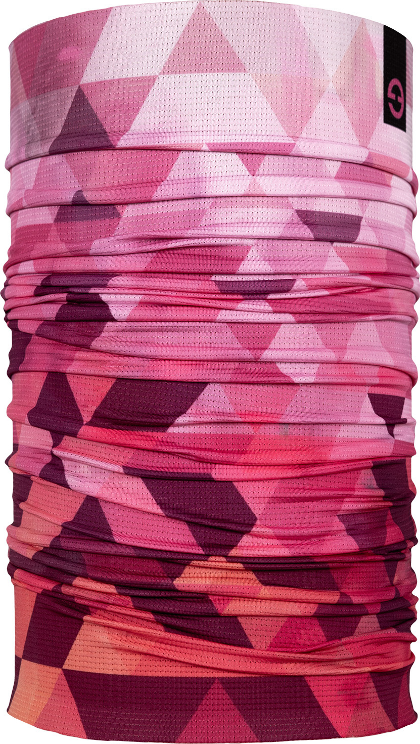 Multifunkční šátek ELEVEN Efez Tripeak Pink Velikost: UNI