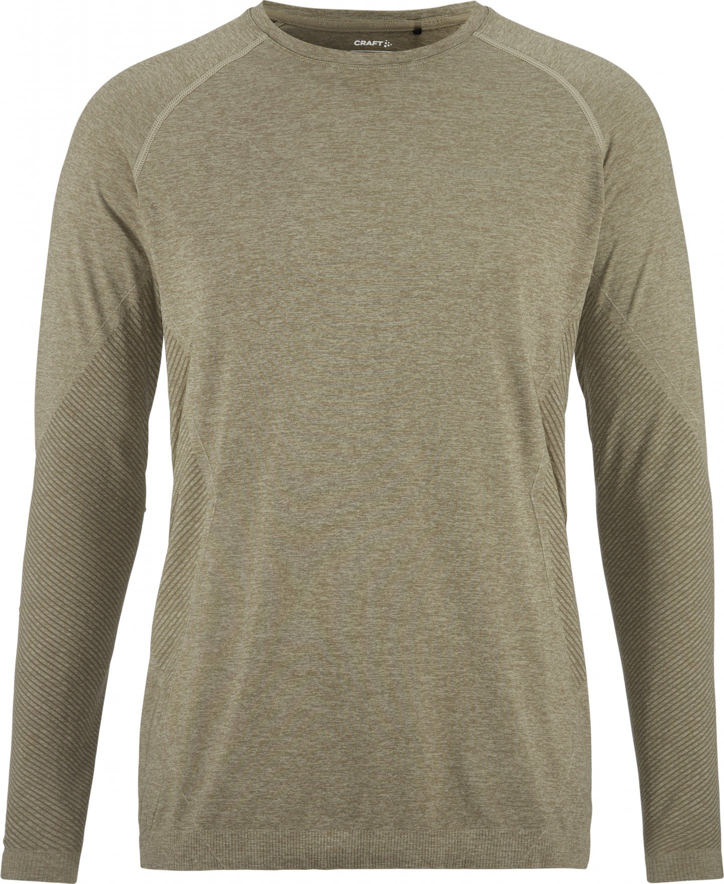 Pánské funkční triko CRAFT CORE Dry Active Comfort LS - hnědá Velikost: M