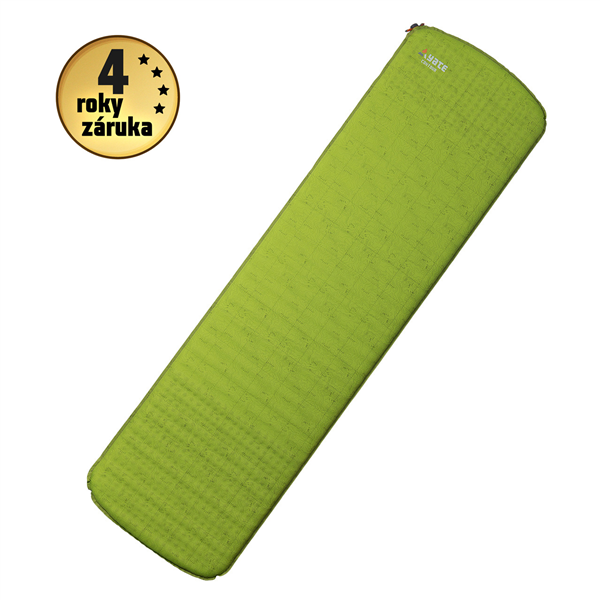Samonafukovací karimatka YATE Contour 3,8 zelená/šedá