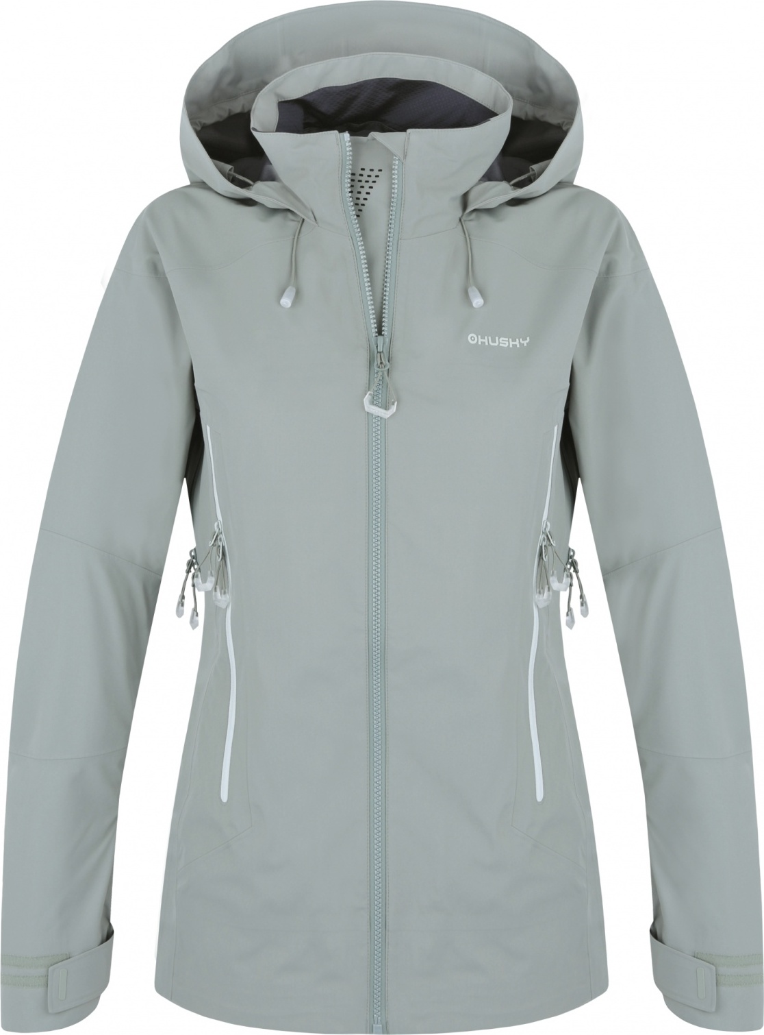 Dámská outdoorová bunda HUSKY Nakron zelená Velikost: XL - plus