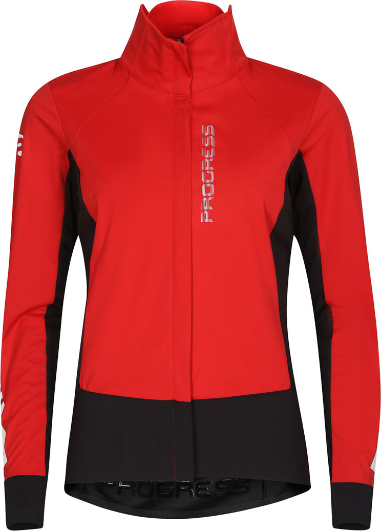 Dámská bunda na kolo PROGRESS Folgaria červená Velikost: S