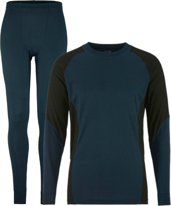 Pánský funkční set CRAFT CORE Dry Baselayer - modrá Velikost: L