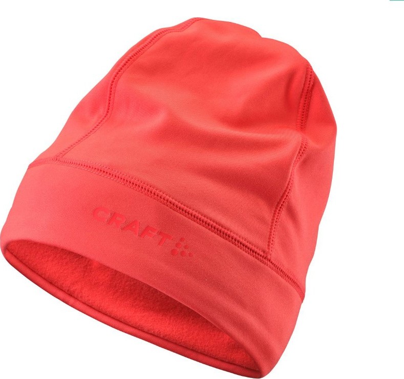 Zateplená čepice CRAFT CORE Essence Thermal - červená Velikost: S-M