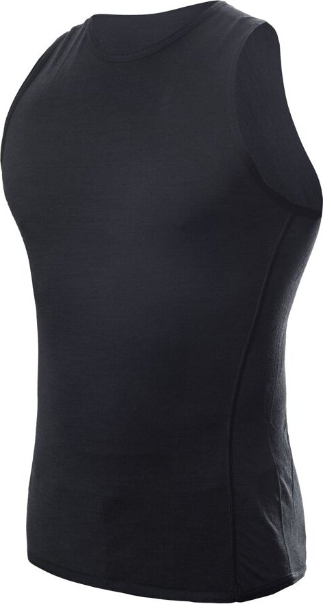 Pánské merino tílko SENSOR Air černé Barva: černá, Velikost: L