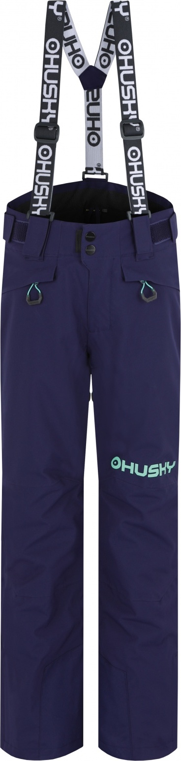 Dětské lyžařské kalhoty HUSKY Gunis Kids modré Velikost: 164
