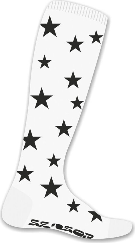 Ponožky SENSOR Thermosnow stars bílá Barva: Bílá, Velikost: 9/11