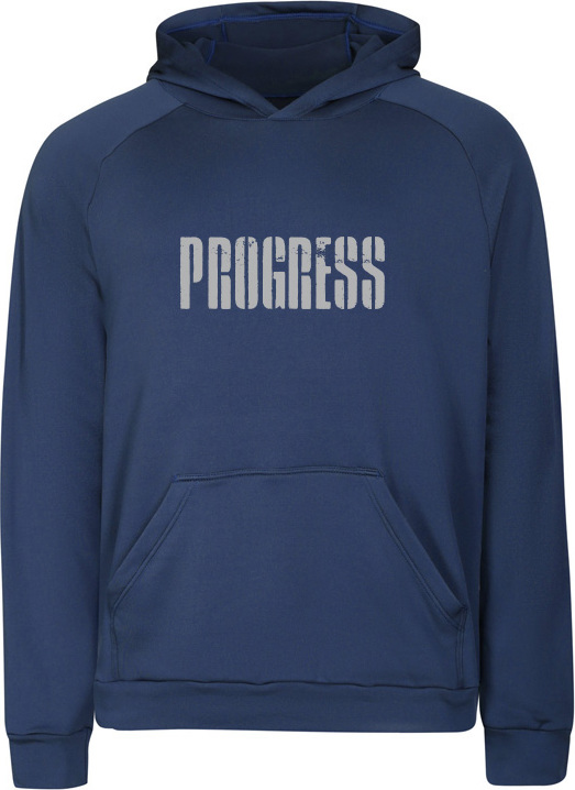 Pánská funkční mikina PROGRESS Dosser modrá Velikost: L