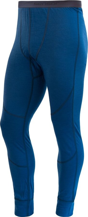 Pánské merino spodky SENSOR Air modré Barva: Modrá, Velikost: XXL
