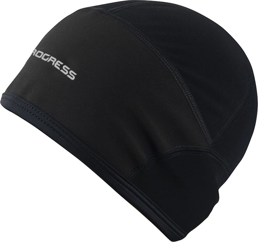 Unisex sportovní čepice PROGRESS Bike Beanie černá Velikost: UNI