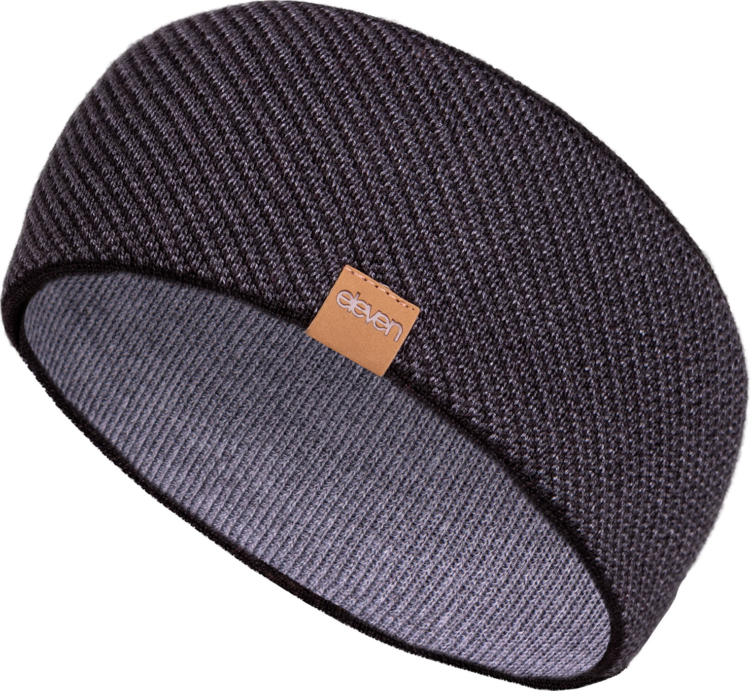 Pletená čelenka ELEVEN Slim Black Velikost: UNI