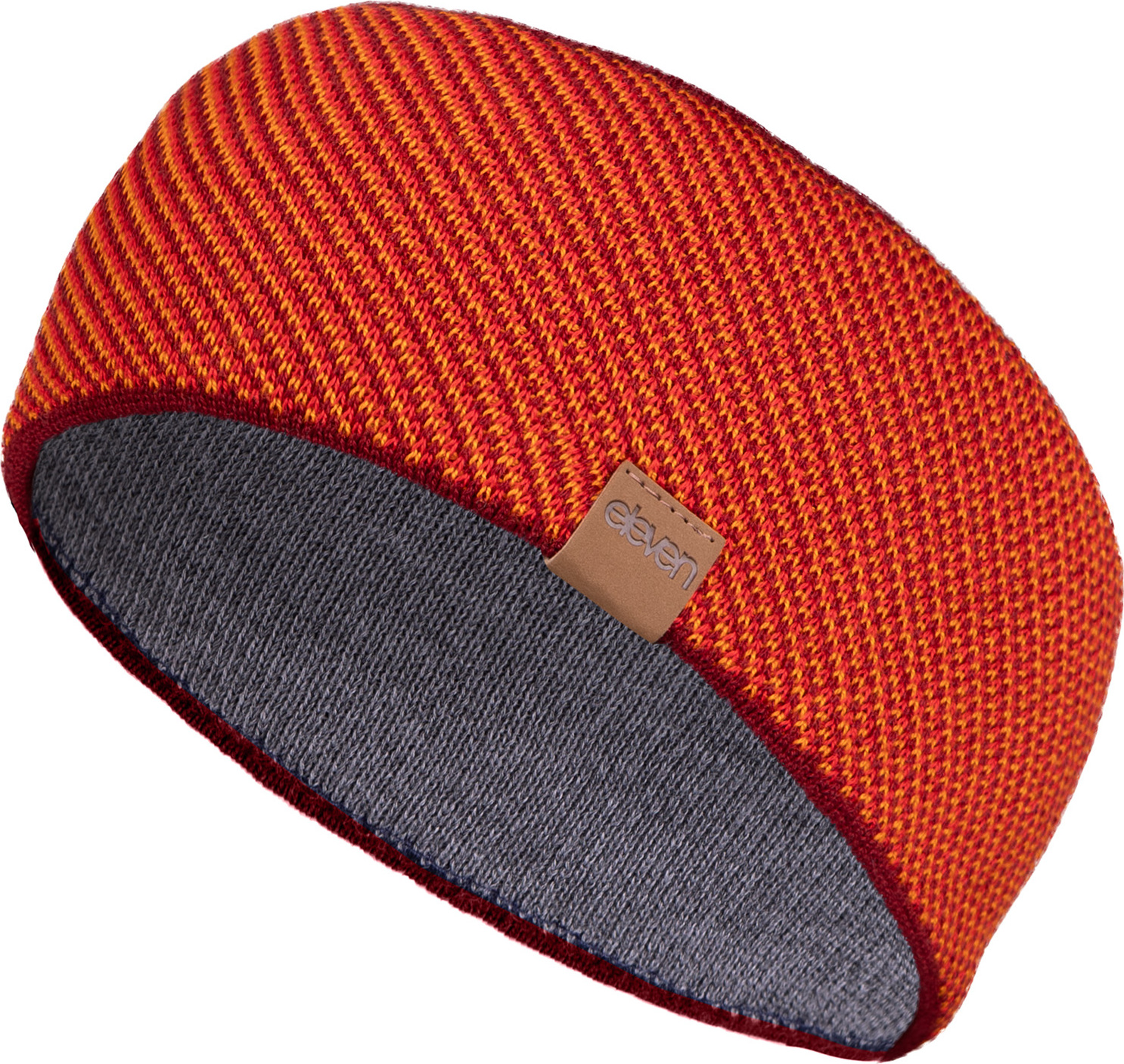 Pletená čelenka ELEVEN Slim Orange Velikost: UNI