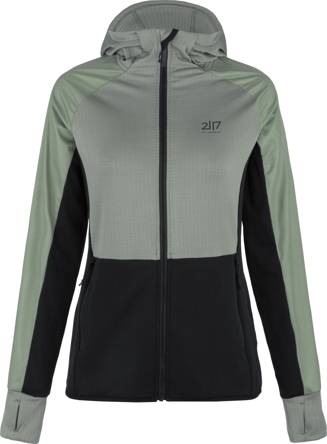 Dámská hybridní bunda 2117 of Sweden Vibo zelená Velikost: XL