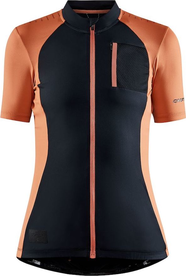 Dámský cyklistický dres CRAFT Adv Offroad černý Velikost: M