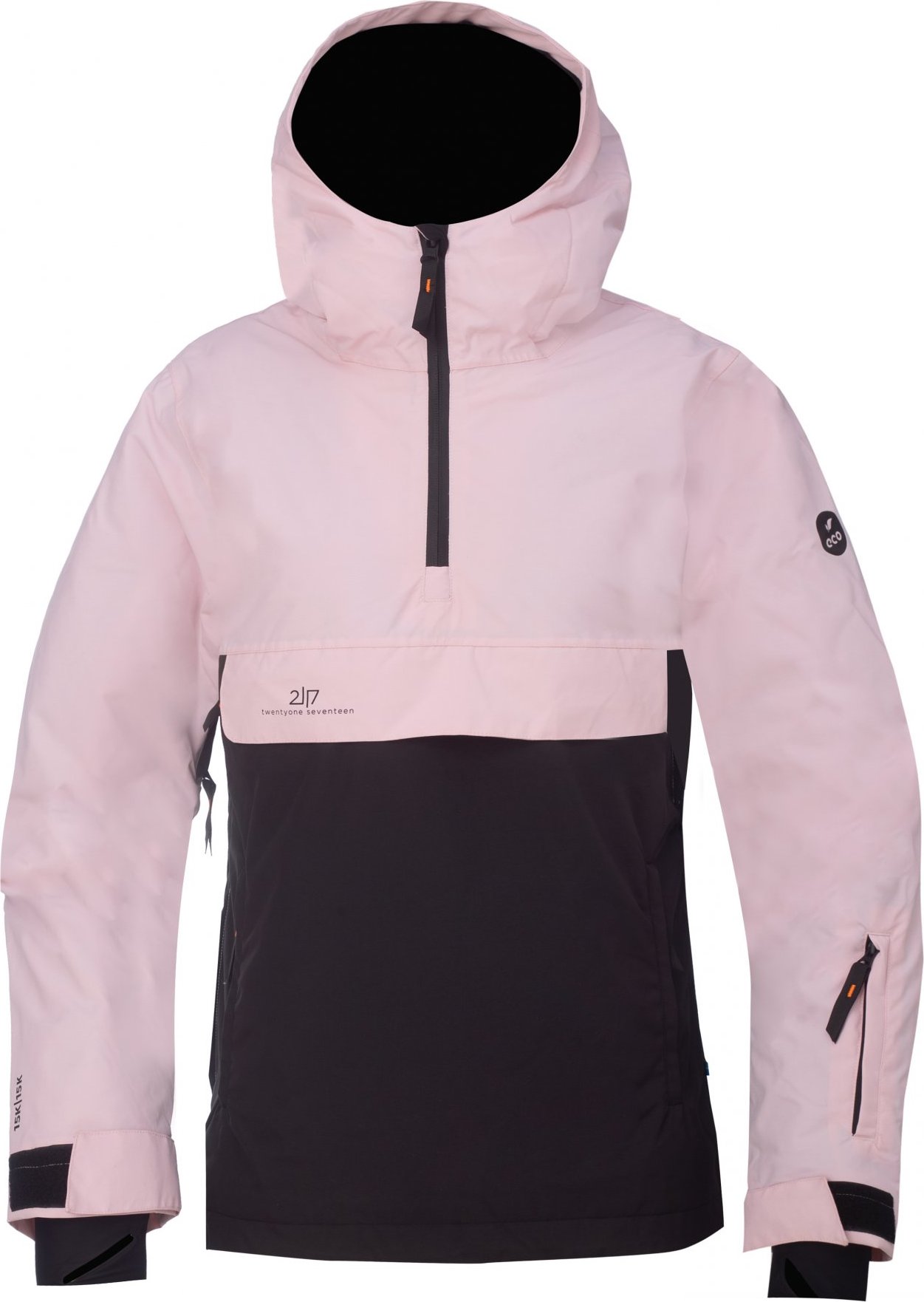 Dámský lyžařský anorak 2117 of Sweden Myre růžová Velikost: XS