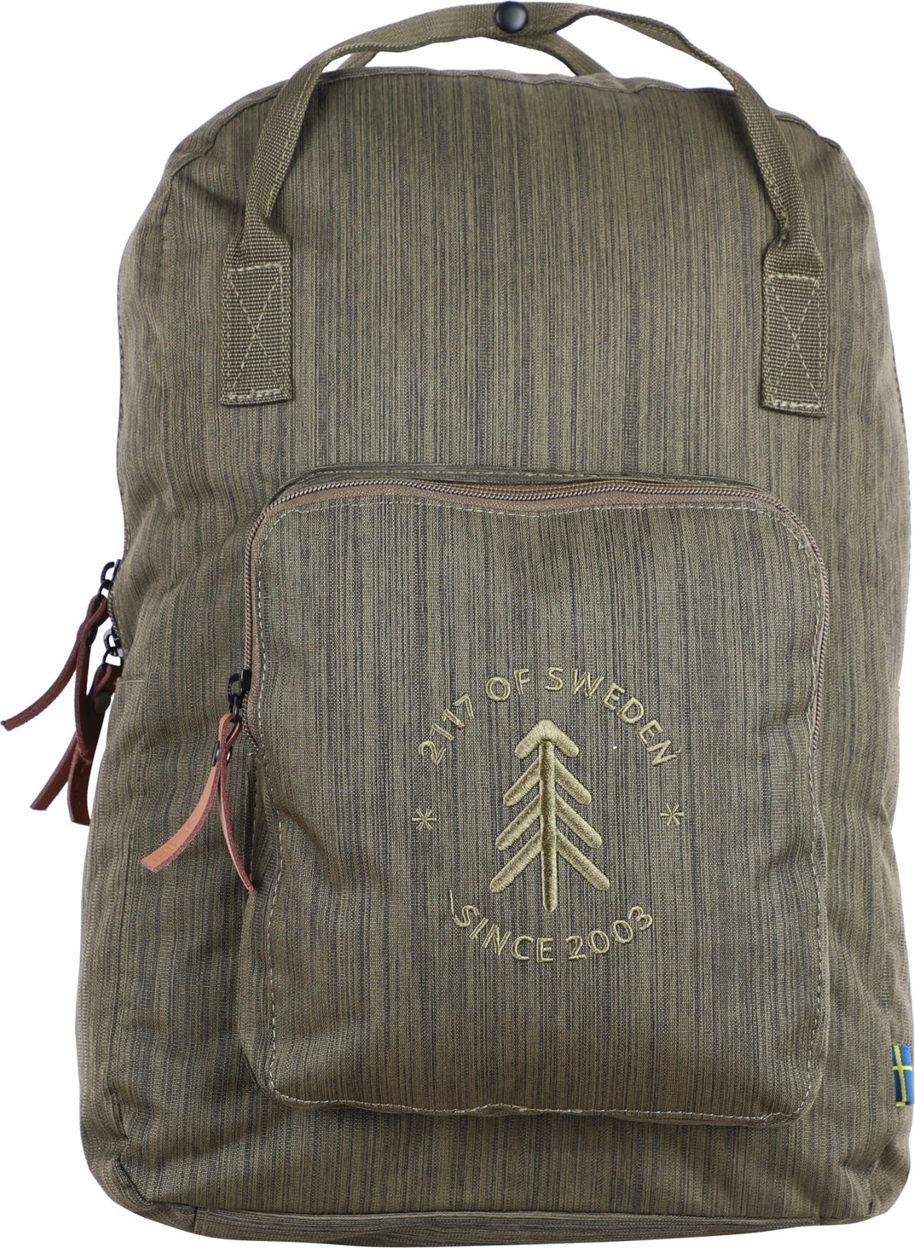 Batoh 2117 of Sweden Stevik Melange 20l zelená