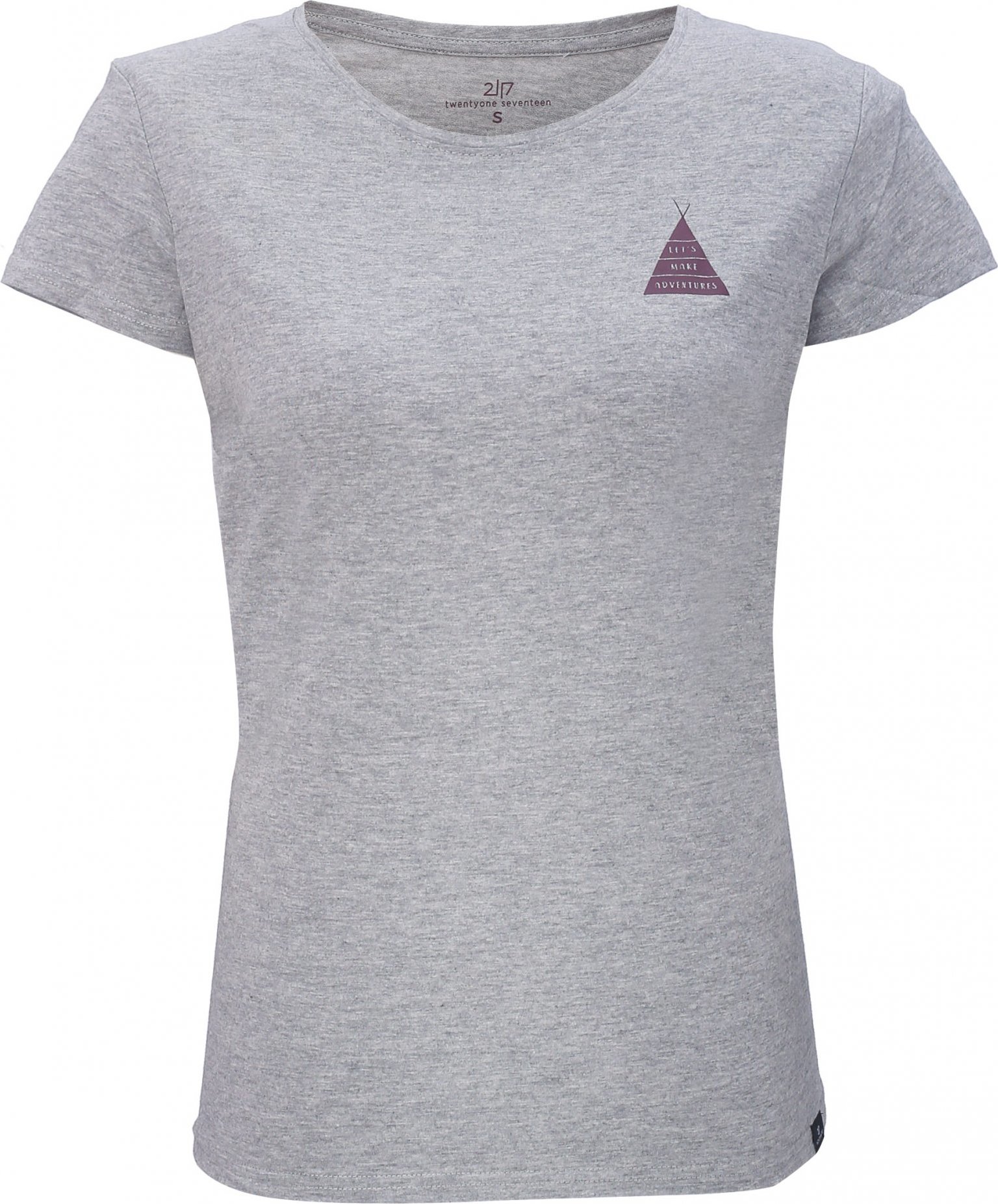 Dámské  triko s krátkým rukávem 2117 Apelviken šedá Velikost: XL
