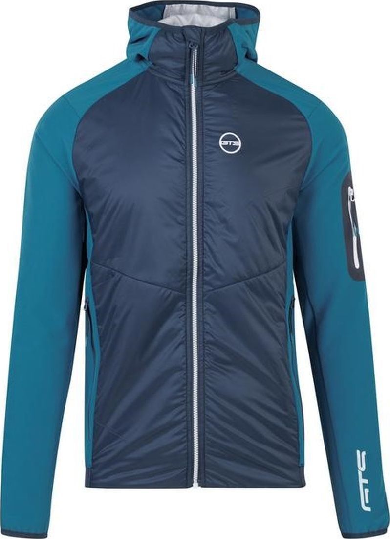 Pánská hybridní bunda GTS 403541M modrá Velikost: M