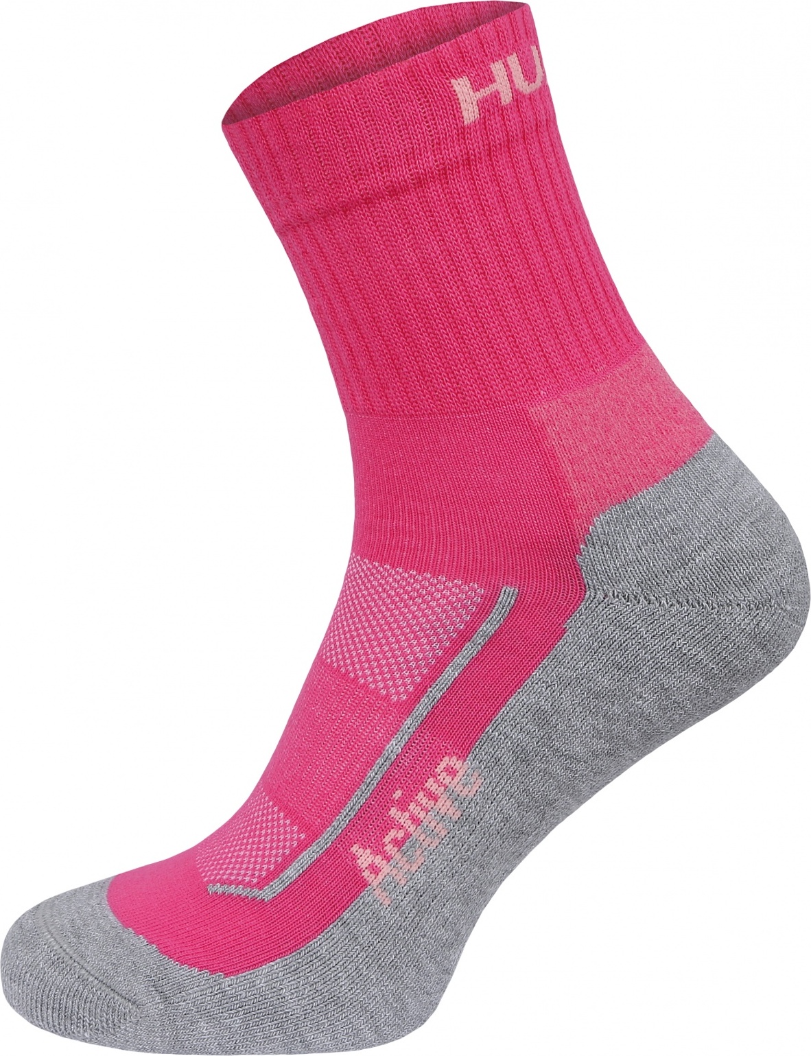 Unisex outdoorové ponožky HUSKY Active růžové Velikost: M (36-40)