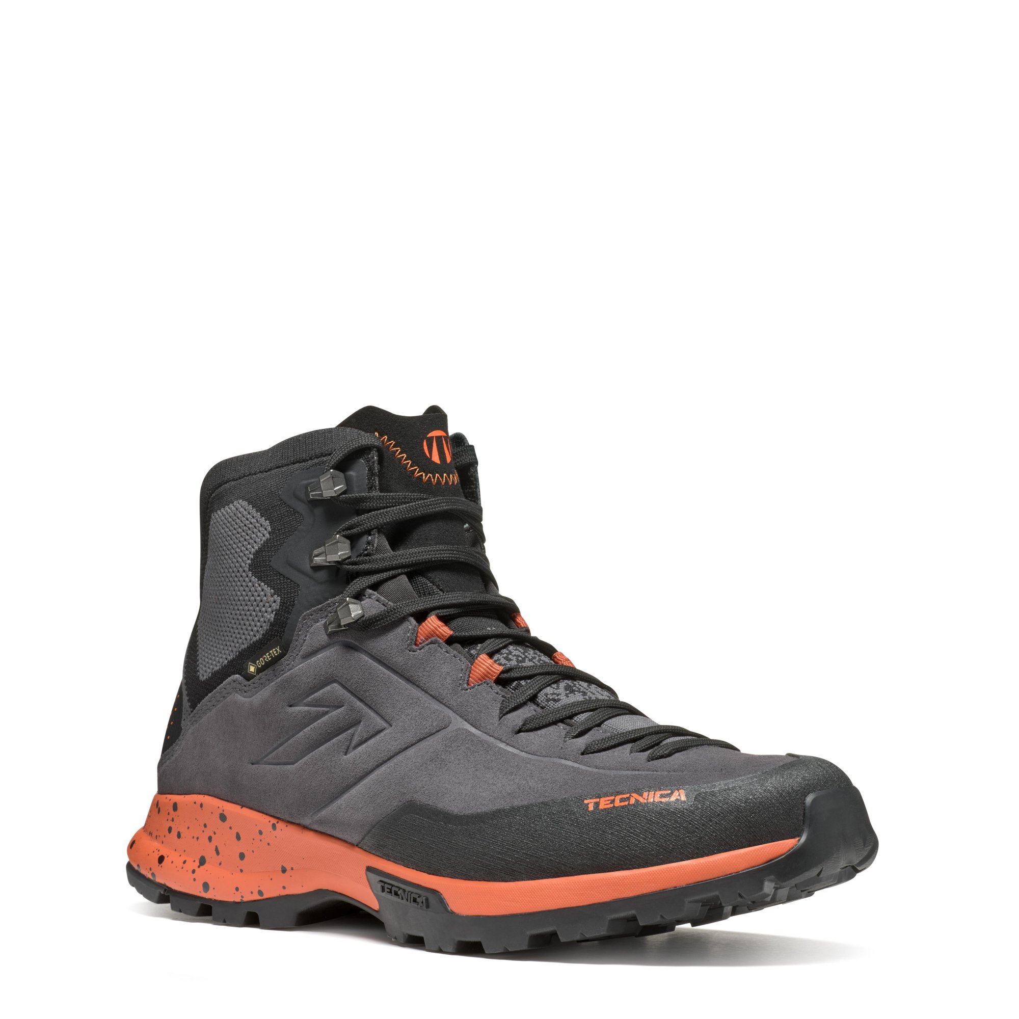 Pánské trekové boty TECNICA Forge Hike MID GTX Ms, dark grey/icon orange Velikost: 41,5