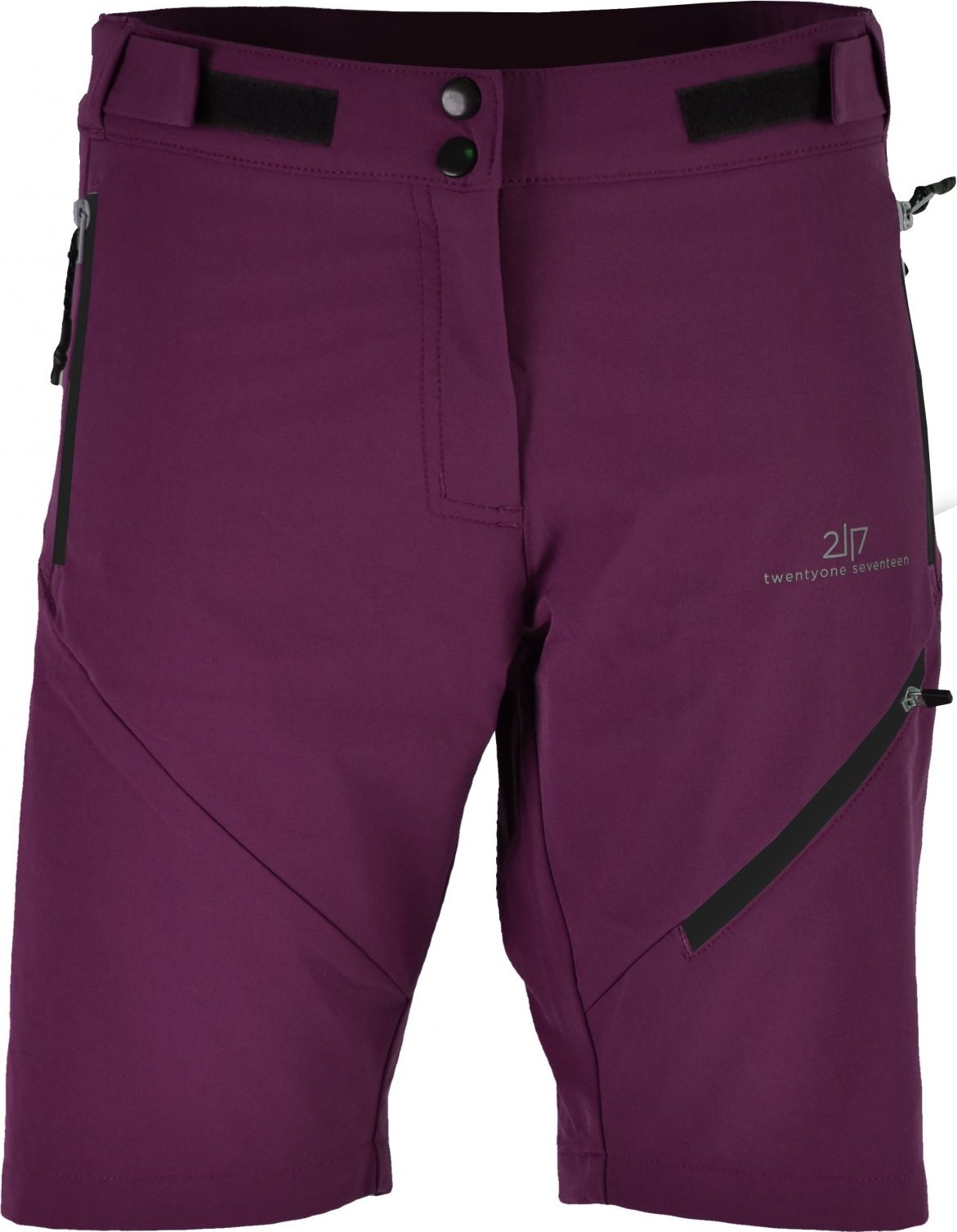 Dámské outdoorové kraťasy 2117 SANDHEM, dark lavender Velikost: M