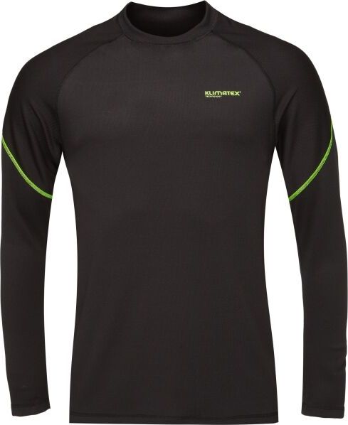 Pánské funkční triko KLIMATEX George Thermocool Soft černé Velikost: XXL