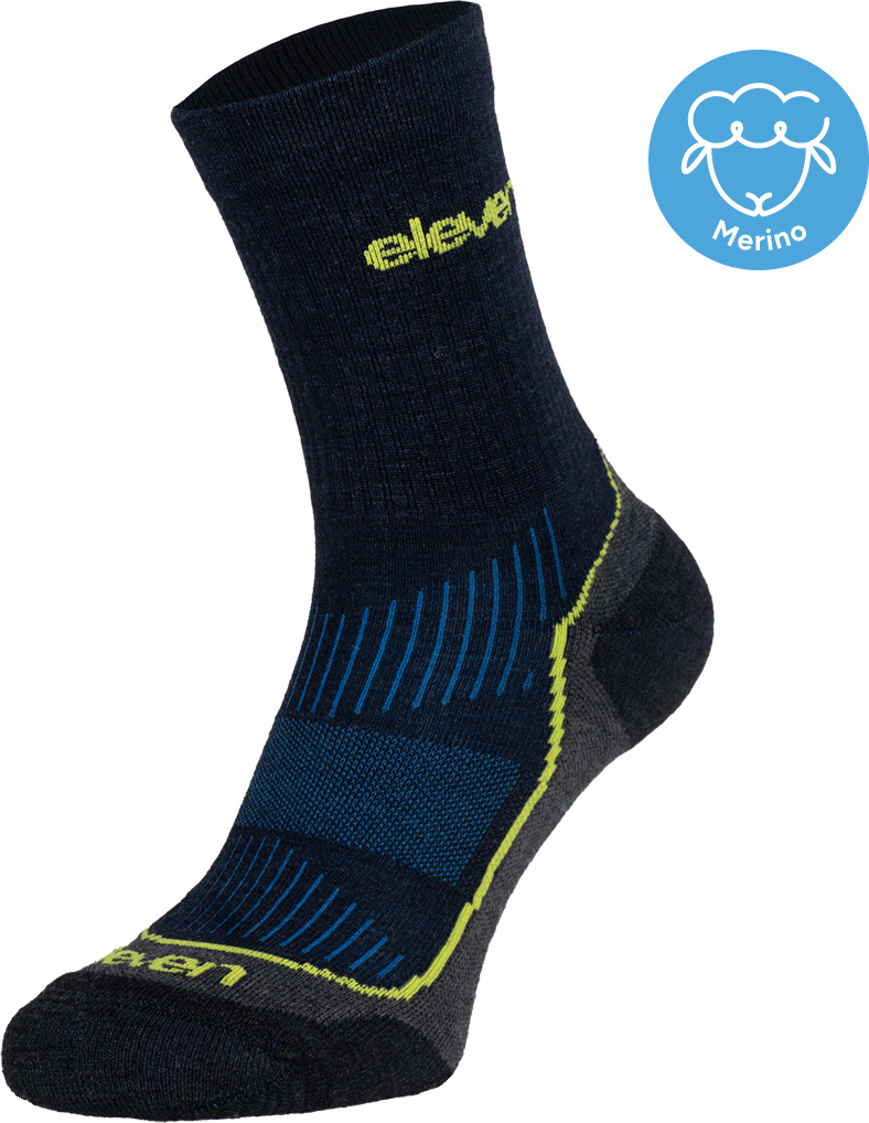 Ponožky ELEVEN Merino Vento Blue Velikost: XL (45-47)