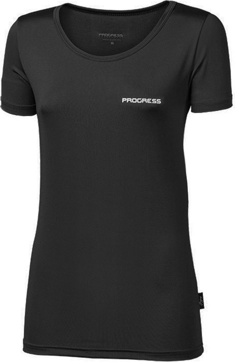 Dámské sportovní triko PROGRESS Poly Lady černé Velikost: M