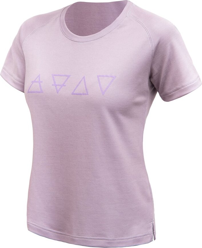 Dámské merino triko SENSOR Merino Blend Elements růžové Barva: fialová,