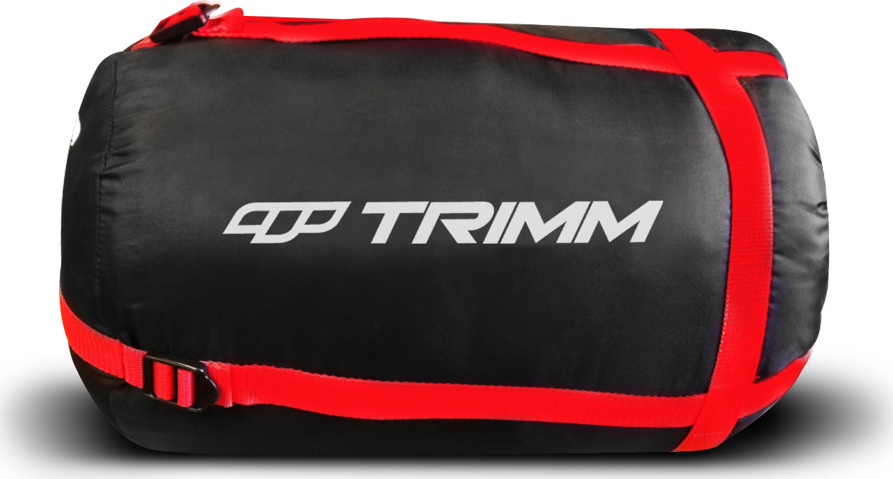 Obal na spacák TRIMM M tmavě šedý Barva: dark grey/ red, Velikost: M