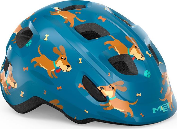 MET přilba HOORAY dětská modrá jezevčík -52/55