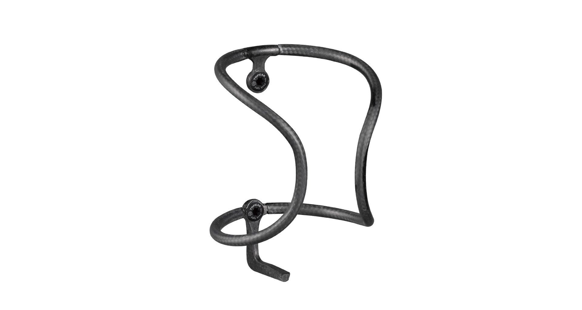 TOPEAK košík na lahev FEZA CAGE TUBULAR CARBON R10S černá