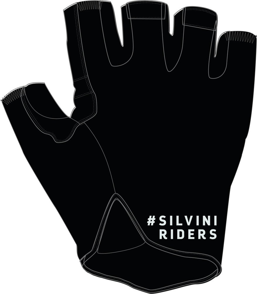 Cyklo rukavice SILVINI Varena UA2523 černá Velikost: M