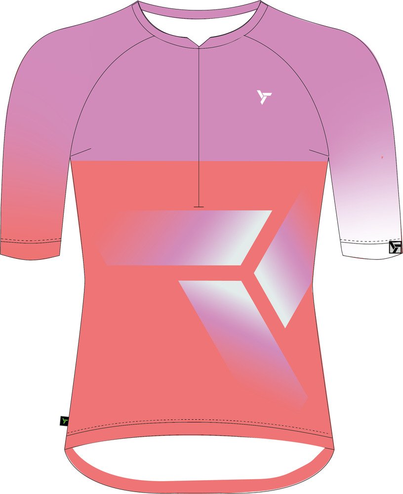 Dámský MTB dres SILVINI Stabina oranžová Velikost: 3XL