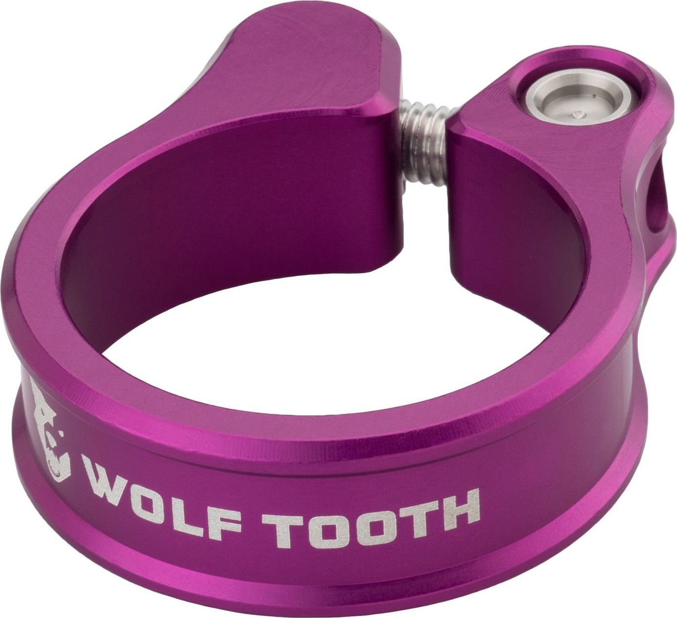 Sedlová objímka WOLF TOOTH 34.9mm fialová