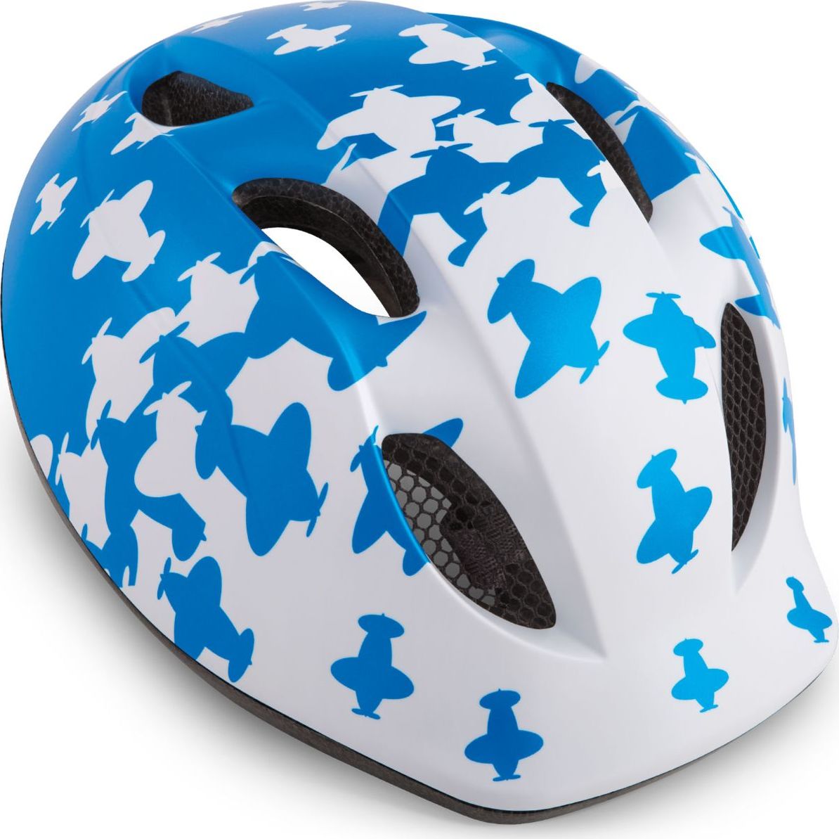 MET přilba SUPER BUDDY dětská letadla/modrá -52/57