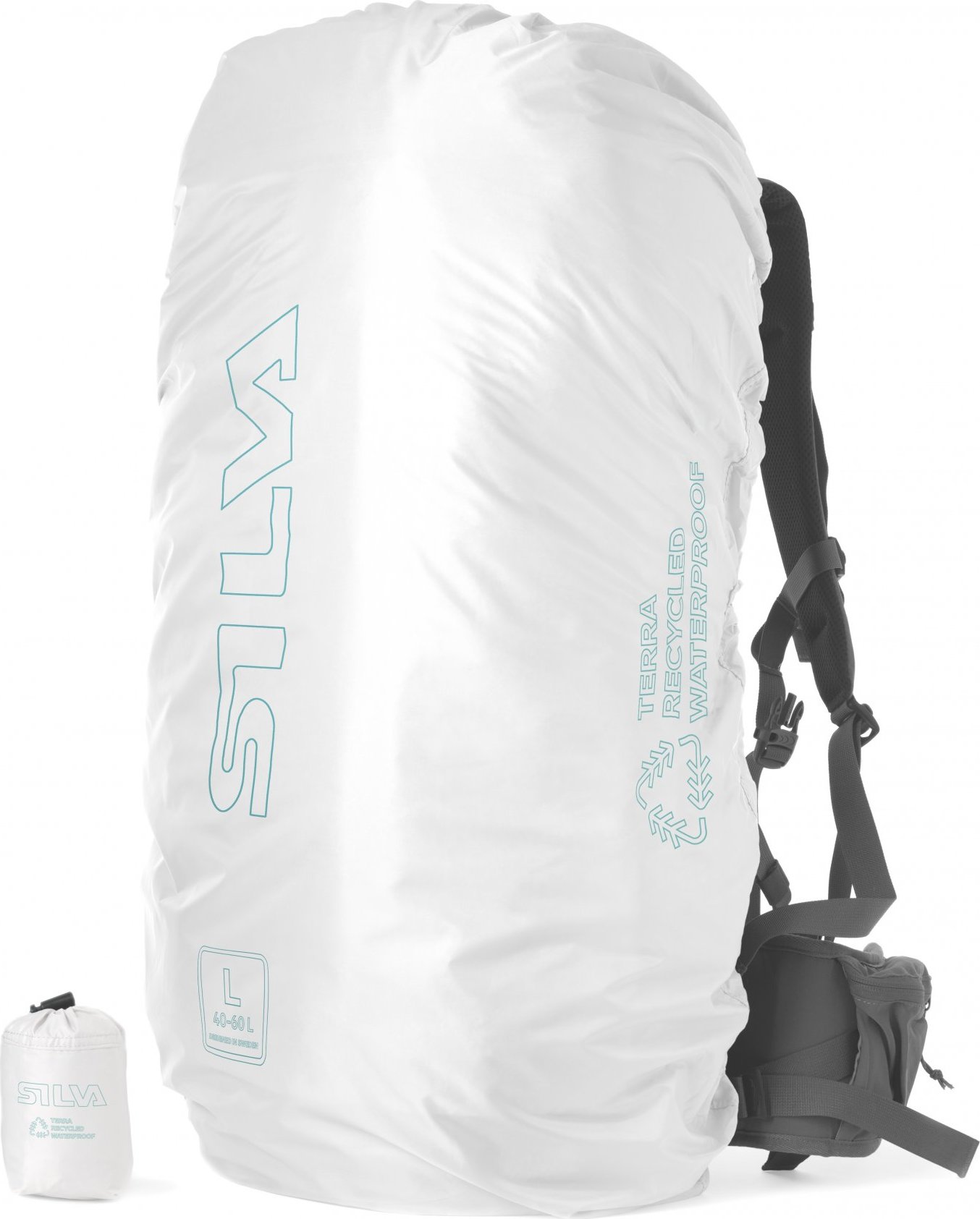 Obal SILVA Terra Rain Cover L bílá Velikost: L