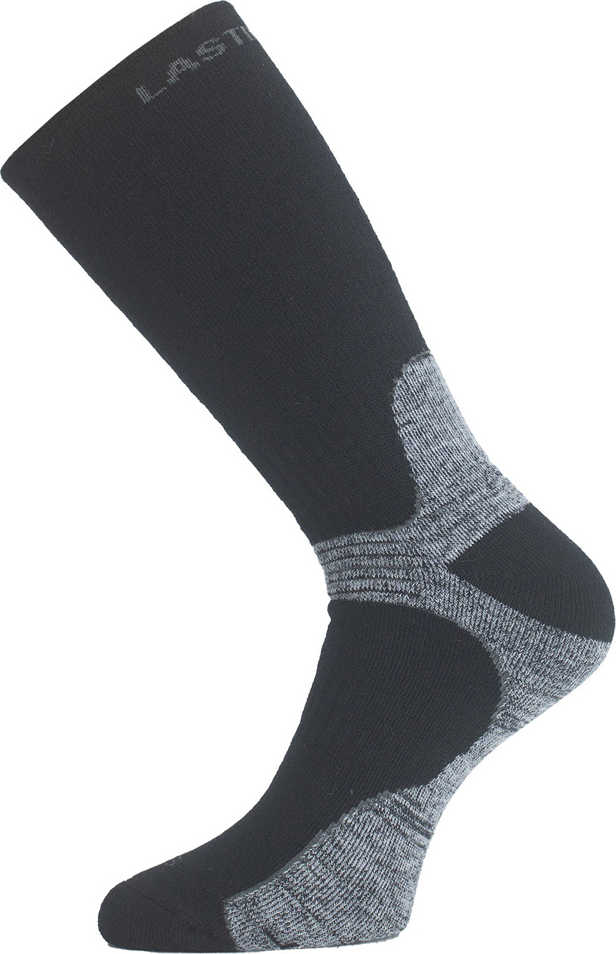 Merino ponožky LASTING Wsb černé Velikost: (46-49) XL