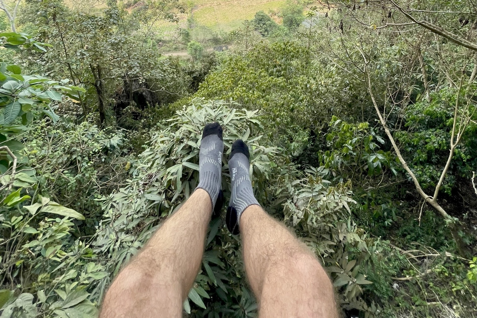 Ponožky HUSKY Hiking šedá/černá Velikost: L (41-44)