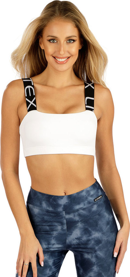 Dámský funkční top LITEX bílý Barva: Bílá, Velikost: S