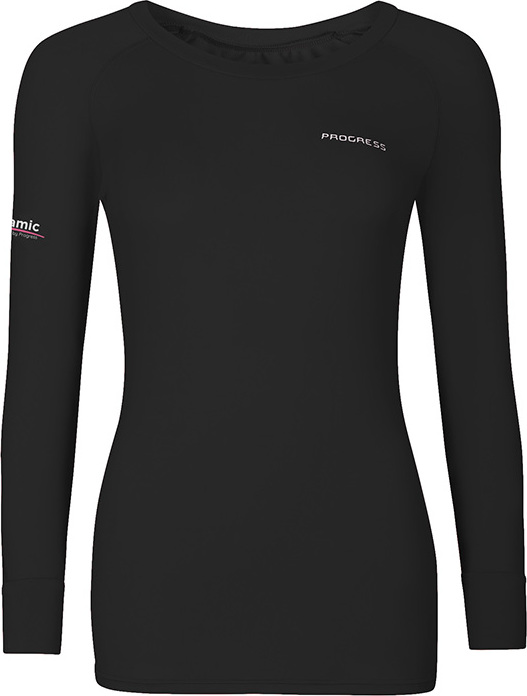 Dámské funkční triko PROGRESS Dc Ndrz černé Velikost: L