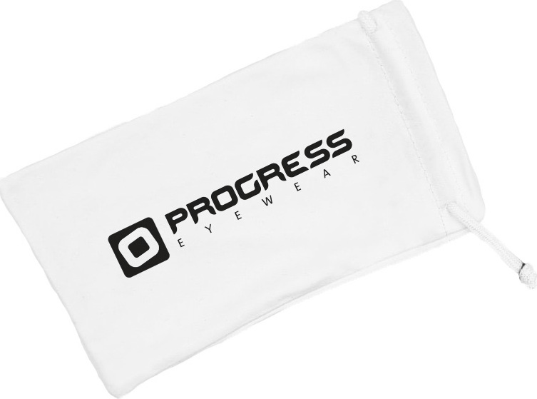 Sáček na brýle PROGRESS Micro Fiber Pouch bílý Velikost: UNI
