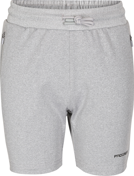 Chlapecké teplákové kraťasy PROGRESS Symbol Shorts šedý melír Velikost: 140/1