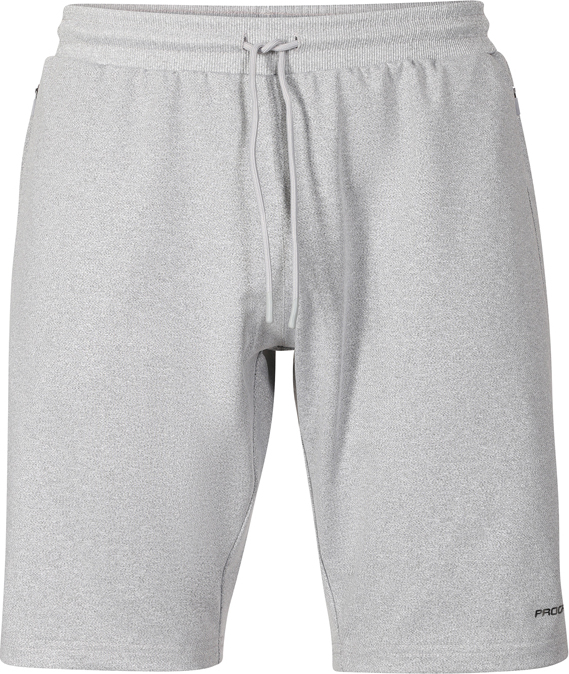 Pánské teplákové kraťasy PROGRESS Symbol Shorts šedý melír Velikost: L