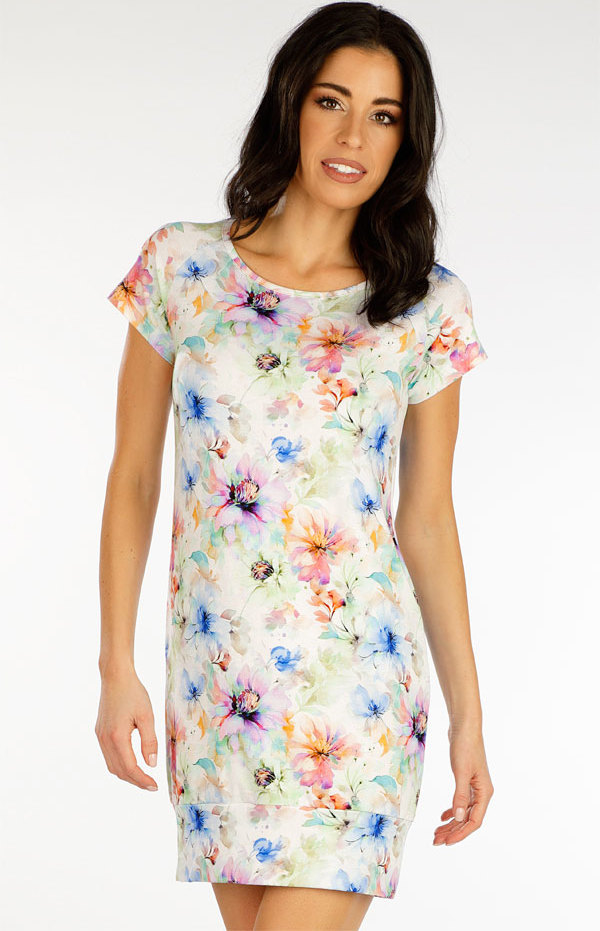 Dámské šaty LITEX s krátkým rukávem barevné Velikost: M